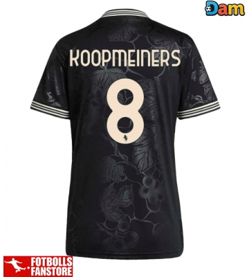 Juventus Teun Koopmeiners #8 Tredje Tröja Dam 2025-26 Kortärmad